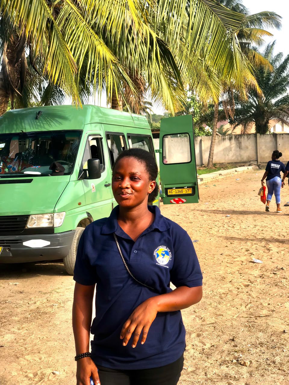 Arriving for outreach