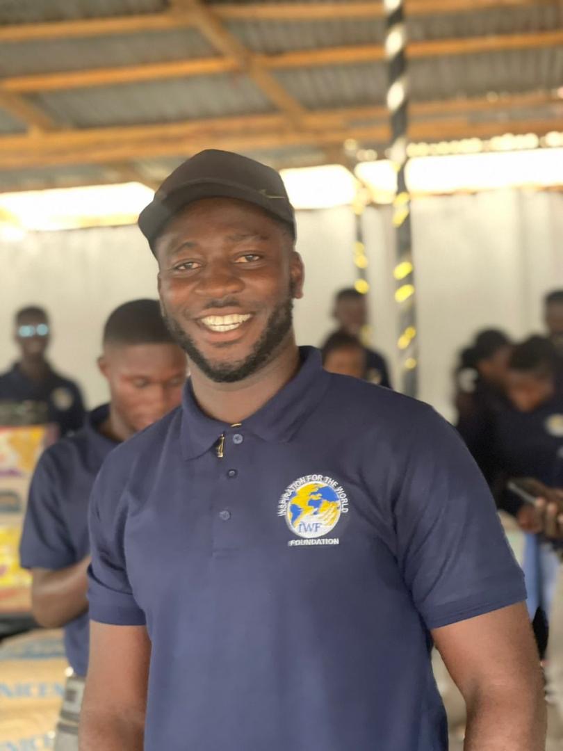 Serving with a smile