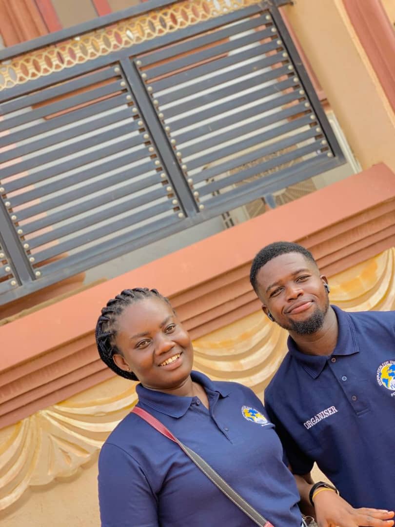 Volunteers on outreach